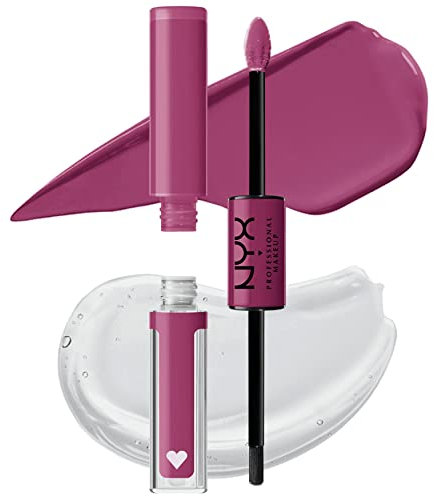 NYX Professional Makeup Rossetto Ultra Pigmentato, Brillantezza a Lunga Tenuta, No Transfer, Shine Loud, 09 Hottie Hijacker