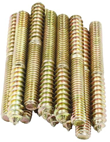 Biaungdo 5/16-18 x 3 Inch Hanger Bolts, 12 Pcs