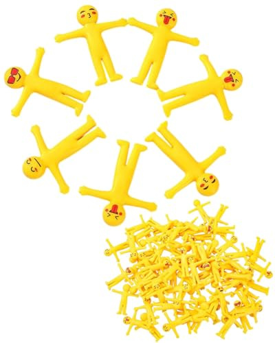 BPTRKOM 10 Stück Stressball Set für Erwachsene & Kinder - Dehnbare Anti-Stress-Spielzeuge mit robustem Material - Ideal zur Entspannung & Dekompression für Weihnachten & Geburtstage