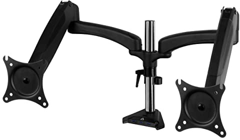 ARCTIC Z2-3D (Gen 3) - Monitor Halterung für 2 Monitore, Monitor Arm mit Gasliftarm für bis zu 34″/34″ Ultrawide, bis zu 8 kg pro Arm, neigbar, schwenkbar, höhenverstellbar