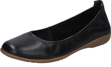 Josef Seibel Damen Fenja 01 Flacher Slipper, Schwarz, 37 EU
