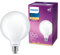 Philips - Bombilla LED cristal 100W E27 luz blanca cálida globo, mate, no regulable