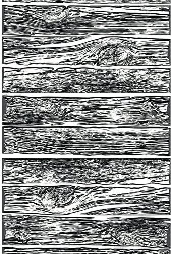 Sizzix Tim Holtz Prägeschablone mit 3D-Texturverblassung, Mini-Holz von Tim Holtz, mehrfarbig, Einheitsgröße