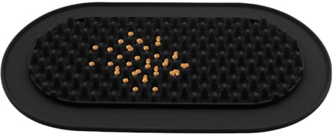 Licky Mats - Alfombra de lamer para perros y bandeja de alimentación lenta de silicona para cachorros - Tazones antivuelco para perros de alimentación lenta, juguetes de enriquecimiento