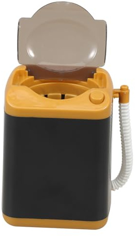 TOYANDONA Machine à Laver Jouet pour Garçon Fille Modèle Factice de Petit Appareil Électroménager de Jeu Créatif