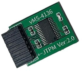 Hangsu Professioneller 14-poliges Modul TPM2.0 Sicherheitsplattform Computeradapter für 590 B560 H510 Z490 B460 H410 Hardware-Sicherheit