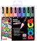 Posca 153544854 PC-5M „Pastel Paint in a Pen“-Set, 2,5 mm breite Kugelspitze, wasserbasierte Filzstifte, 8 Farben