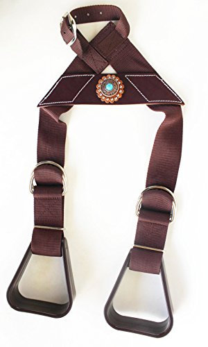 Pferd Sattel Western Zeigen Buddy Steigbügel Kinder Kind Youth Pony Rodeo 5138, CO247, Jugend