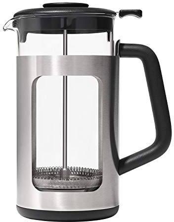 OXO Brew Stainless Steel French Press Coffee Maker – 32oz