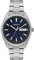 Seiko Herren-Uhr Quarz Edelstahl mit Edelstahlband SUR341P1, Blau