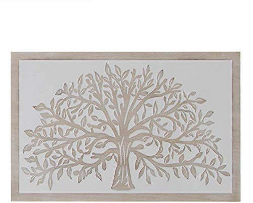 Vidal Regalos Cuadro Decorativo Madera Arbol de La Vida 70x45 cm