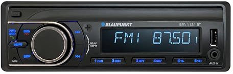 Blaupunkt Autoradio BPA1121BT Farbe Schwarz, 1 DIN