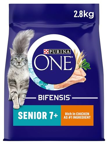 Purina One Senior Dry Cat Food Chicken 2.8kg