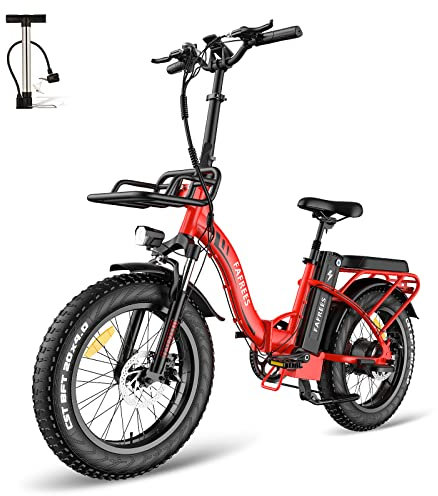 Fafrees F20 MAX Fatbike E Bike Hombre Plegable 20 Pulgadas 48V 22,5Ah Batería [Oficial] Bicicleta Eléctrica Mujer Bicicleta Eléctrica Bicicleta Plegable, Bicicleta de Montaña