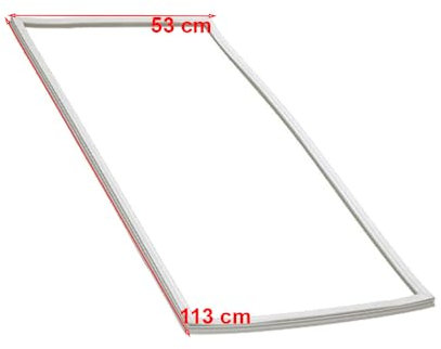 JCSPARES® - Guarnizione Magnetica 113 x 53 cm Per Frigorifero Congelatore Compatibile Con Whirlpool Indesit Ed Ulteriori