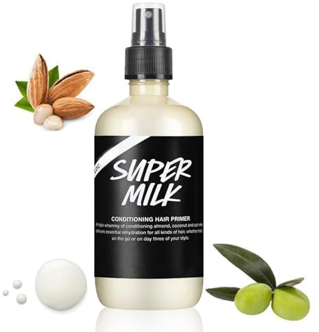 Super Milk Conditioning Hair Primer, Termoprotettore Capelli,Balsamo Spray Senza Risciacquo,Profumo Per Capelli,Protettore Capelli Sole, Hair Care, Per Tutti i Tipi Di Capelli, 100 Ml