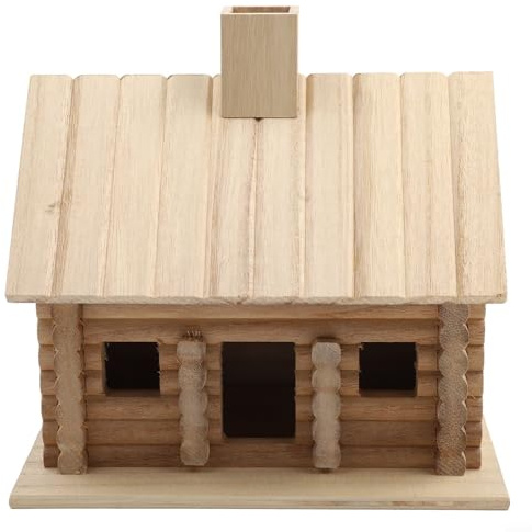 Refugio de madera para pájaros en cualquier condición climática, estéticamente agradable