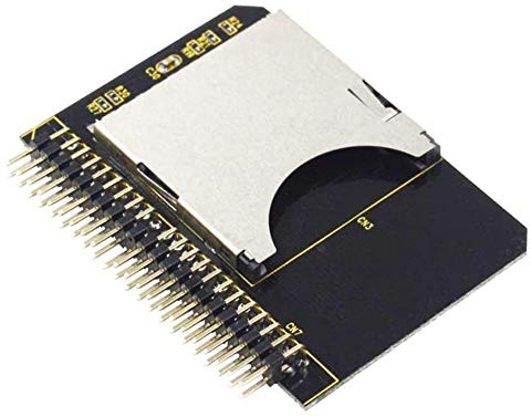 Fpreeza IDE SD-adapter SD till 2,5 IDE 44 stift adapterkort 44 stift hanomvandlare SDHC/SDXC/MMC minneskort omvandlare för bärbar dator PC