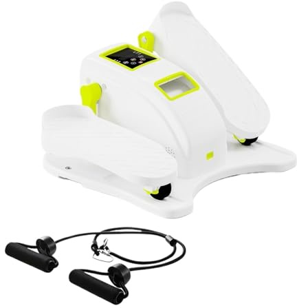 Kompakt Elektrisk Ellipstränare Home Gym Low Impact Cardio Rehab Machine Tyst Justerbart Motstånd Seniorträning TystgåEnde