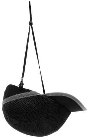 ABOOFAN Casque de Sécurité Casque de Chantier Léger en PE, Haute Résistance aux Chocs, Noir, Style Casquette de Baseball, pour Hommes et Femmes, Usines et Ateliers