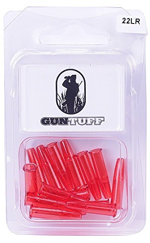 GunTuff New Snap Caps .22 LR PLASTIC Rifle Pistol [15 Pack] Calibre Practice
