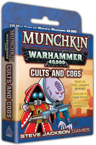 Steve Jackson Games 4487 - Munchkin Warhammer 40k: Cults & Cogs