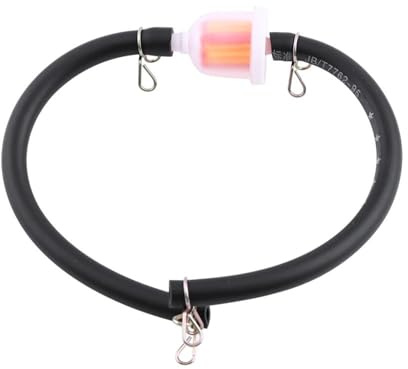 Filtro de gasolina Filtro de aceite - Kit de filtro de combustible de gasolina universal para motos Vobor con clips de tubo