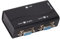 PUSOKEI VGA Splitter, 1 in 2 Out, USB Powered 250MHZ 1080P Video Splitter, with USB Cable, Plug and Play, for Screen Duplication