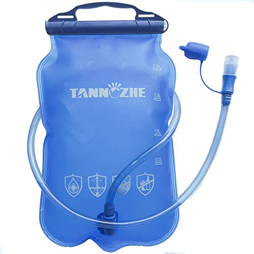 TANNOZHE Trinkblase, 3 Liter, auslaufsichere Wasserblase, BPA-freier Trinkrucksack, Ersatz, Sport, Reise, Reservoir, Trinkbeutel, Wandern, Outdoor,