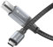 Sonero® USB 2.0 Kabel, Verbindungskabel, Druckerkabel, C-Stecker auf B-Stecker, 480 MB/s, space grey/schwarz, 5,00m