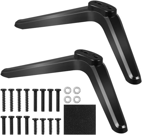 Ciieeo 2 Pièces Support De Base pour Téléviseur Jambes De Télévision Supports De Télévision Table De Support pour La Meuble TV Plastique Meuble Télé Intelligent