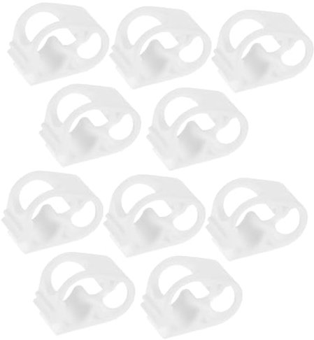 iplusmile 20pcs Hose Clamps Flow Control Tube Clip Acid Alkali Resistant for Lab Gardening