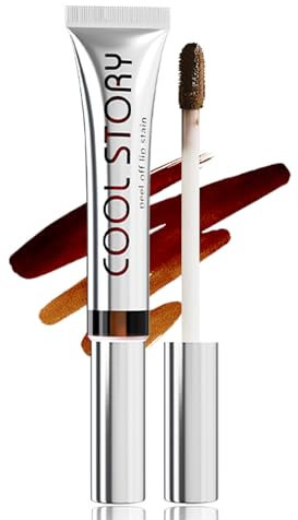 Lip Liner Stain - Peel off Lip Liner - Long Lasting Matte Brown Lip Tatto with Rich And Anti-Smudge Formula - Liner Stain Precise Application LipLiner With Silky Texture for All Skin Types