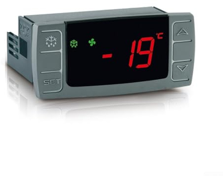 Termostato digital para refrigerador XR02CX5N0C1 con control de alta temperatura, alarma inteligente y función de reinicio automático