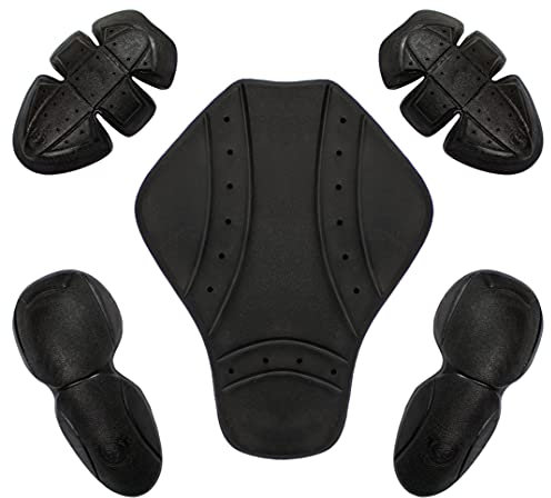 MDM Lot de 5 protections pour veste de motard