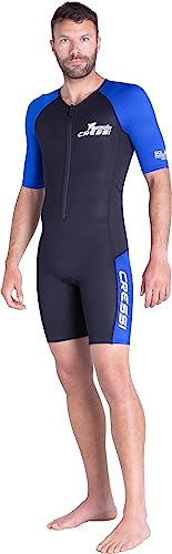 Cressi Tiburon Man Shorty Wetsuit 3mm - Shorty Neoprenanzug für Männer zum Schnorcheln, Schwimmen und Wassersport, Ultra Stretch Neopren