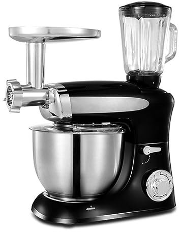 Robot Batidora Amasadora Repostería Capacidad De 6,5 L 6 Velocidades Robot De Cocina Eléctrica Con Gancho Para Masa, Batidor De Alambre Y Batidor Para Pastel De Ensalada De Alimentos De Trigo 1300W (