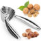 ChromLives Nussknacker für Walnüsse, Nussknacker, Nussöffner, Metall Nussknacker, Clip Nussknacker, Nussknacker mit rutschfestem Griff für Walnüsse Pecan
