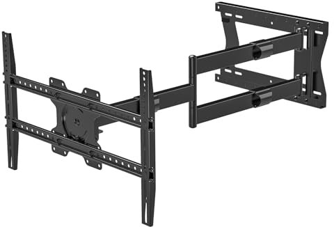 DQ WALL SUPPORT Hercules Pro Support TV Mural, Bras Long, Extensible (100 cm / 60 kg/VESA Max. 600 / Flex)