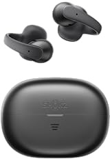 SHOKZ Auriculares Open-Ear Clip-on OpenDots Air, Ligero de 6,3 g, Negro