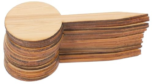 Växtskyltar 20 stycken trädgård förtjockad T-form stickling etikett växt markör för barnrum dekor miniatyr plack ornament