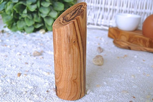 D.O.M.® Salière design en bois d'olivier