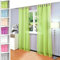 Gräfenstayn 2er-Set Venezia transparente einfarbige Gardine (LxB) 245x140cm mit Schlaufen und Öko-Tex Siegel Standard 100: „Geprüftes Vertrauen“ aus Voile (Apfelgrün)