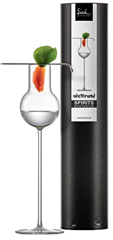 Eisch Spirits Exclusiv Bicchiere da Brandy alla Frutta, Bicchiere da Brandy alla Frutta, Bicchiere da Grappa, Bicchiere, 140 ml