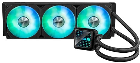 ASUS Prime LC 360 ARGB All-in-One-Flüssig-CPU-Wasserkühlung (drei ARGB Lüfter, anpassbarer Infinity-Spiegel, 400 mm Schläuche, CPU-Sockel Intel LGA 1851, 1700, 1200, 115X, AMD AM5, AM5)
