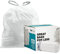 1.2 Gallon Simplehuman Compatible with Simplehuman (x) Code A, 0.5 Mil, White, 11.5W x 15.5H, 200/Count (8 Rolls of 25)