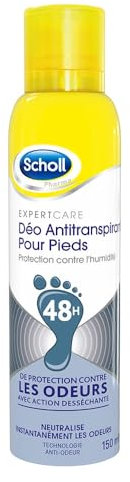 Scholl Expertcare Déo Antitranspirant Pour Pieds 48H 150 ml