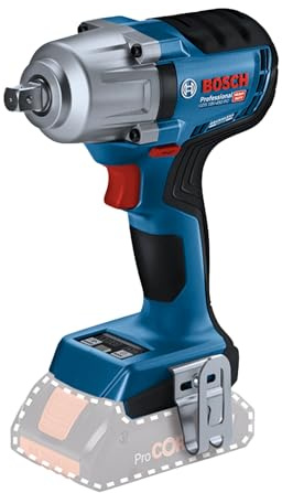 Bosch Professional 18V System Akku Drehschlagschrauber GDS 18V-450 PC (450 Nm Anziehmoment, 800 Nm Losbrechmoment, ohne Akku/ Ladegerät)