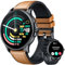 Reloj Inteligente Hombre Smartwatch Llamadas - Smart Watch 1.43 AMOLED con Pulsometro Presion Arterial Fitness Running Impermeable Podometro Pulsera Actividad Reloj Deportivo Hombre para Android iOS