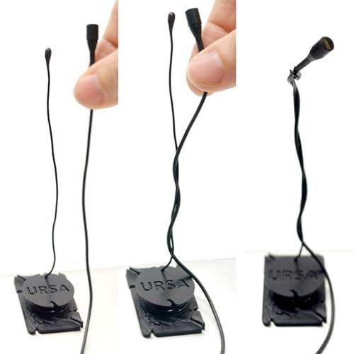 URSA WireRig - Turn any LAV Mic into a Gooseneck. Flexible Copper Wire Extends up to 40cm from the Core
